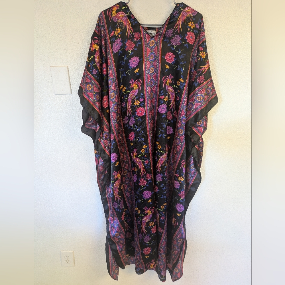 Vintage 90s Winlar Phoenix Colorful Kaftan